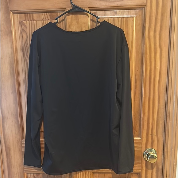 Black Long Sleeve Top - Picture 2 of 3
